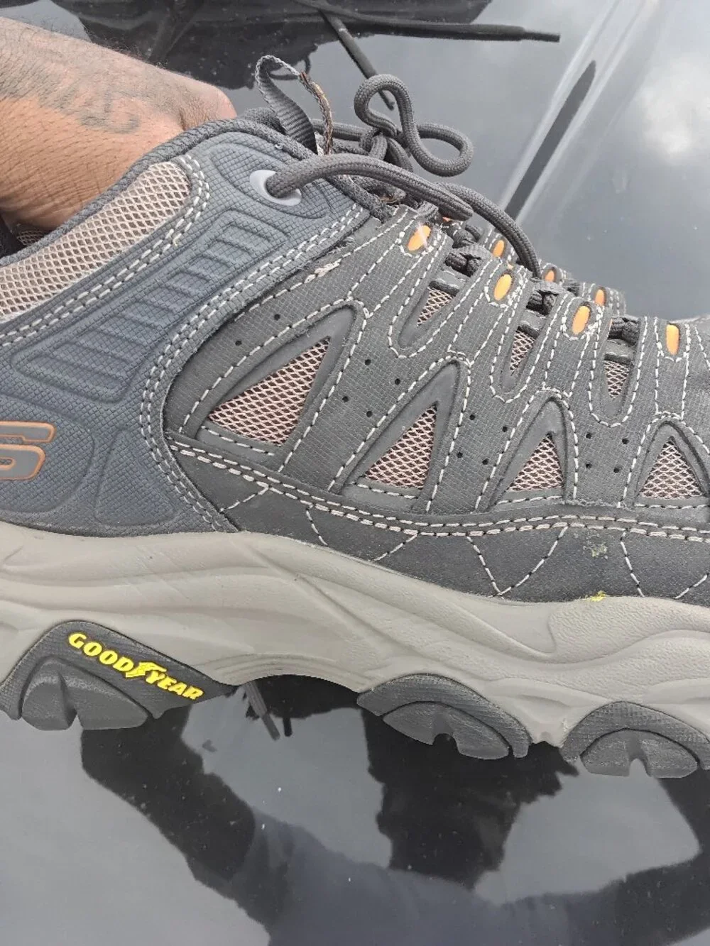 Skechers Men's, After Burn M.Fit 2.0 Sneaker Goodyear sz13